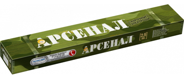 Электроды сварочные Арсенал МР-3, ф 3 мм уп-2,5 кг в Ивантеевке